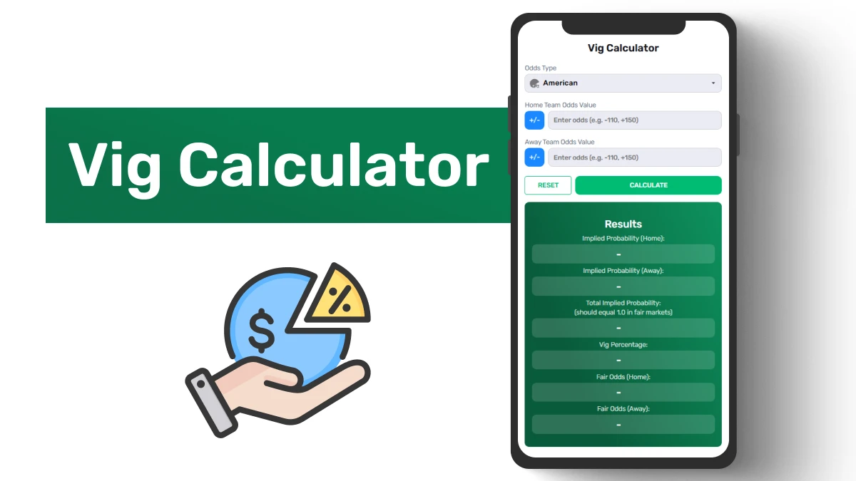 Vig Calculator Find Sportsbook Juice Easily